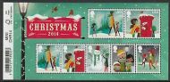 MS4027a 2017 Christmas miniature sheet with barcode UNMOUNTED MINT MNH