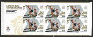 MS3351y 2012 Olympic games - Copeland  Kosking with missing phos UNMOUNTED MINT