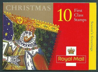 LX17 1999 Christmas Barcode Booklet 10 x 1st Class - 26p - No Cylinder