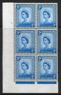 Sg XM7 4d Isle of Man 2x9.5mm Cyl 1 No Dot perf FL (I/E) UNMOUNTED MINT
