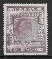 Sg 316 M50(4) 2 6 Pale Dull Reddish Purple Somerset House UNMOUNTED MINT