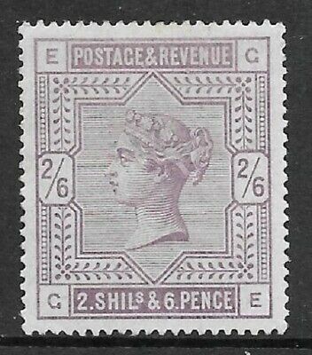 1883 Sg 178 2 6 Lilac Wmk Anchor Lettered G-E UNMOUNTED MINT
