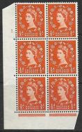 ½d Wilding Tudor Wmk Cylinder 1 Dot perf type A(E/I) UNMOUNTED MINT/MNH