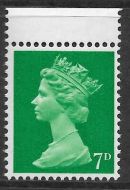 Sg 737y 737a 7d Pre-decimal Machin missing phosphor - UNMOUNTED MINT MNH