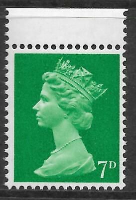 Sg 737y 737a 7d Pre-decimal Machin missing phosphor - UNMOUNTED MINT MNH