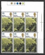 SG 828g 1970 Anniversaries 1 6 With Retouch in slope variety UNMOUNTED MINT