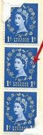 S16n 1d Wilding Multi Crown on Cream Coil with variety UNMOUNTED MINT
