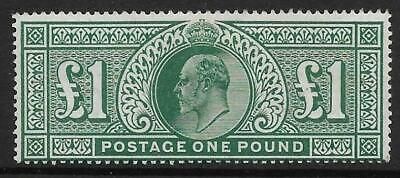 Sg 320 1911 £1 Deep Green Somerset House UNMOUNTED MINT