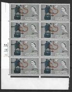 Sg 667p 1965 Lister 4d (Phos) - Listed Flaw - Corner Scratch - UNMOUNTED MINT