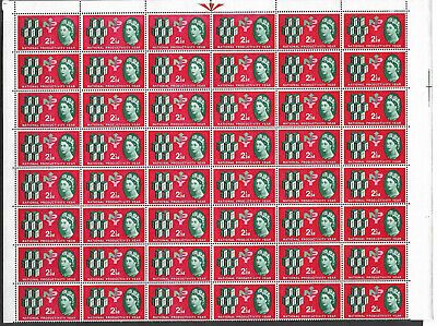 Sg 631g 1962 NPY 2½d (Ord) - listed flaw - White nose UNMOUNTED MINT