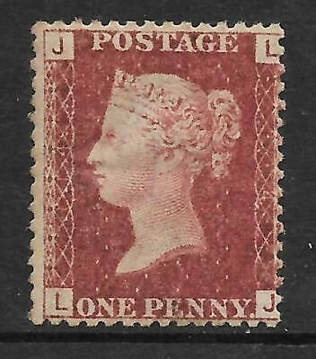 1858 Sg 43 1d Penny Red plate 114 Lettered L-J UNMOUNTED MINT