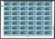 1966 Sg 687a Westminster Abbey 3d Listed Flaw - UNMOUNTED MINT MNH