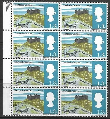 Sg 691pa 1966 Landscapes 1 3 (Phos) - Listed Flaw - Broken D of Ltd - MNH
