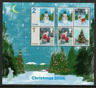 MS2684 2006 Christmas miniature sheet UNMOUNTED MINT