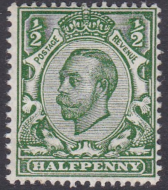 Spec N2(4)  ½d Bright Yellow Green Downey Head UNMOUNTED MINT MNH
