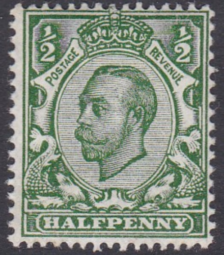 Spec N2(4)  ½d Bright Yellow Green Downey Head UNMOUNTED MINT MNH