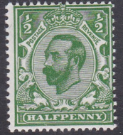 Spec N2(5)  ½d Green Downey Head UNMOUNTED MINT/MNH