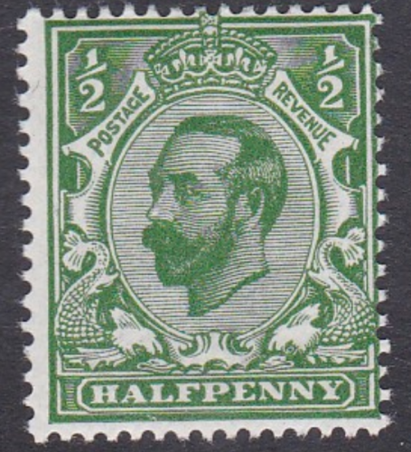 Spec N2(5)  ½d Green Downey Head UNMOUNTED MINT/MNH