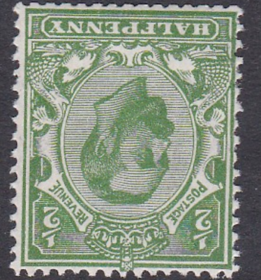sg324 Spec N2(4)  wi ½d Bright Yellow Green Downey Head UNMOUNTED MINT MNH