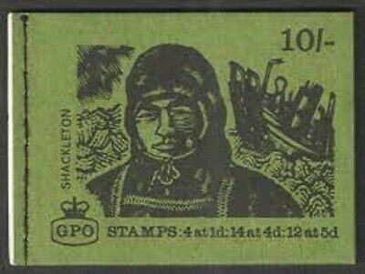 sg XP10 10 - Explorers Shackleton GPO booklet with all panes MNH