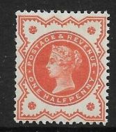 K27(3) ½d Orange Vermilion Jubilee single UNMOUNTED MINT