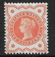 K27(4) ½d Pale Vermilion Jubilee single UNMOUNTED MINT