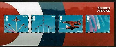 MS4064 2018 Red Arrows miniature sheet UNMOUNTED MINT