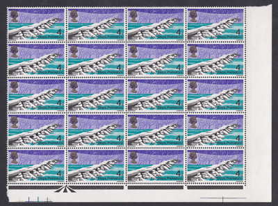Sg 763d 1968 4d Bridges With listed var. UNMOUNTED MINT