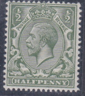 N14(12) ½d Olive Green Royal Cypher with RPS cert  UNMOUNTED MINT MNH