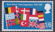 Sg 794d 1969 1 6 Anniversaries Phos Omitted UNMOUNTED MINT MNH