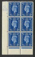 2½d Blue Dark colours G40 8 Dot perf 6B(E P) UNMOUNTED MINT