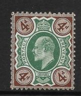 Sg 238 M24(2) 4d Deep Green  Chocolate Brown (c) De La Rue UNMOUNTED MINT MNH