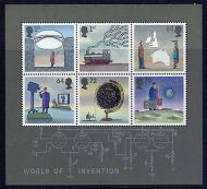 MS2727 2007 World of Invention miniature sheet UNMOUNTED MINT/MNH