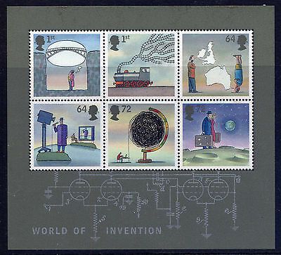 MS2727 2007 World of Invention miniature sheet UNMOUNTED MINT/MNH