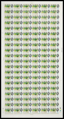 1964 20th IGC Richmond park flats 2 1 2d dot unmounted mint