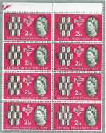 Sg 631pb+c 1962 NPY 2½d (phos) - Listed Flaws UNMOUNTED MINT