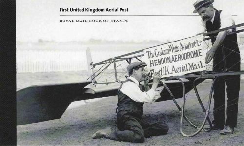 GB Prestige Booklet DY2 2011 Aerial Post - complete