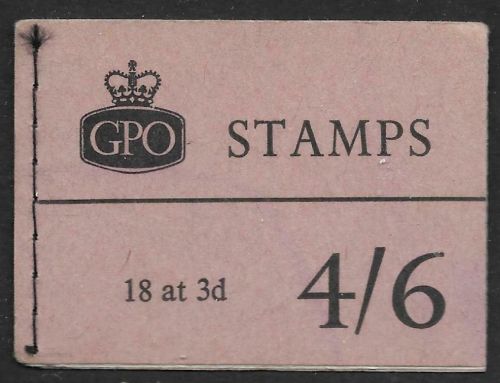 L20 4 6 June 1960 Wilding Stampless!!! AVC GPO Avert booklet -  complete