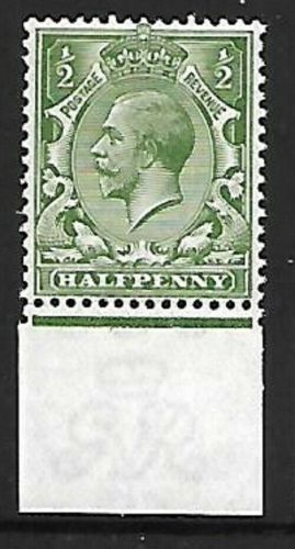 N14(13) ½d Pale Olive Green Royal Cypher with RPS cert UNMOUNTED MINT MNH