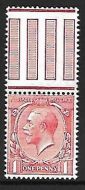 N16 var 1d unlisted Rose Pink Royal Cypher ex Chartwell UNMOUNTED MINT