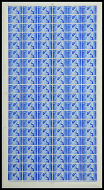 1948 Silver Wedding Cyl 1 Dot Full sheet UNMOUNTED MINT