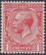 N16(8) 1d Pale Red Royal Cypher UNMOUNTED MINT