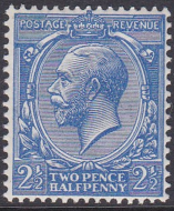 N21(8) 2½d Powder Blue Royal Cypher UNMOUNTED MINT