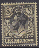 N28(2) 8d Black on Yellow Buff Royal Cypher UNMOUNTED MINT