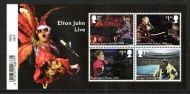 MS4261a 2019 Elton John barcode miniature sheet UNMOUNTED MINT