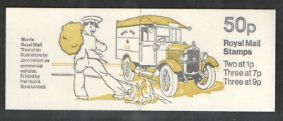 FB5B 50p commercial vehicles booklet - complete booklet