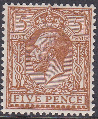 Spec N40(2) 5d Deep Brown Block Cypher UNMOUNTED MINT