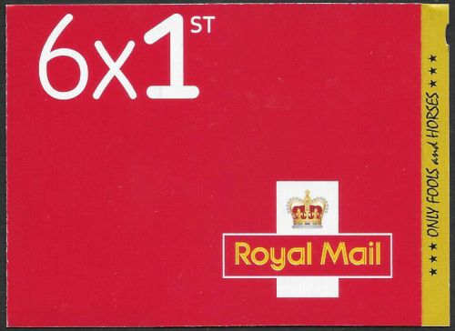 PM78 2021 Only fools & horses 6 x 1st Self Adhesive Booklet With Cylinder