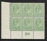 ½d Yellow-Green Control H8 (Co-Ex) perf type V2 plate 46 UNMOUNTED MINT