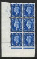 2½d Blue Dark colours I41 43 No Dot perf 5(E I) UNMOUNTED MINT